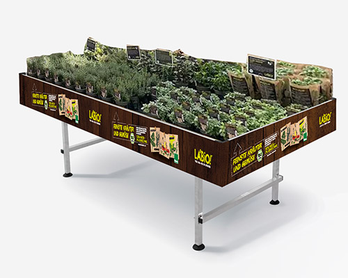 La'Bio Tischschürze Klein<br>10,5 x 0,25 m